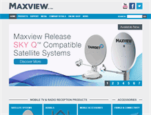 Tablet Screenshot of maxview.co.uk