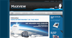 Desktop Screenshot of maxview.de